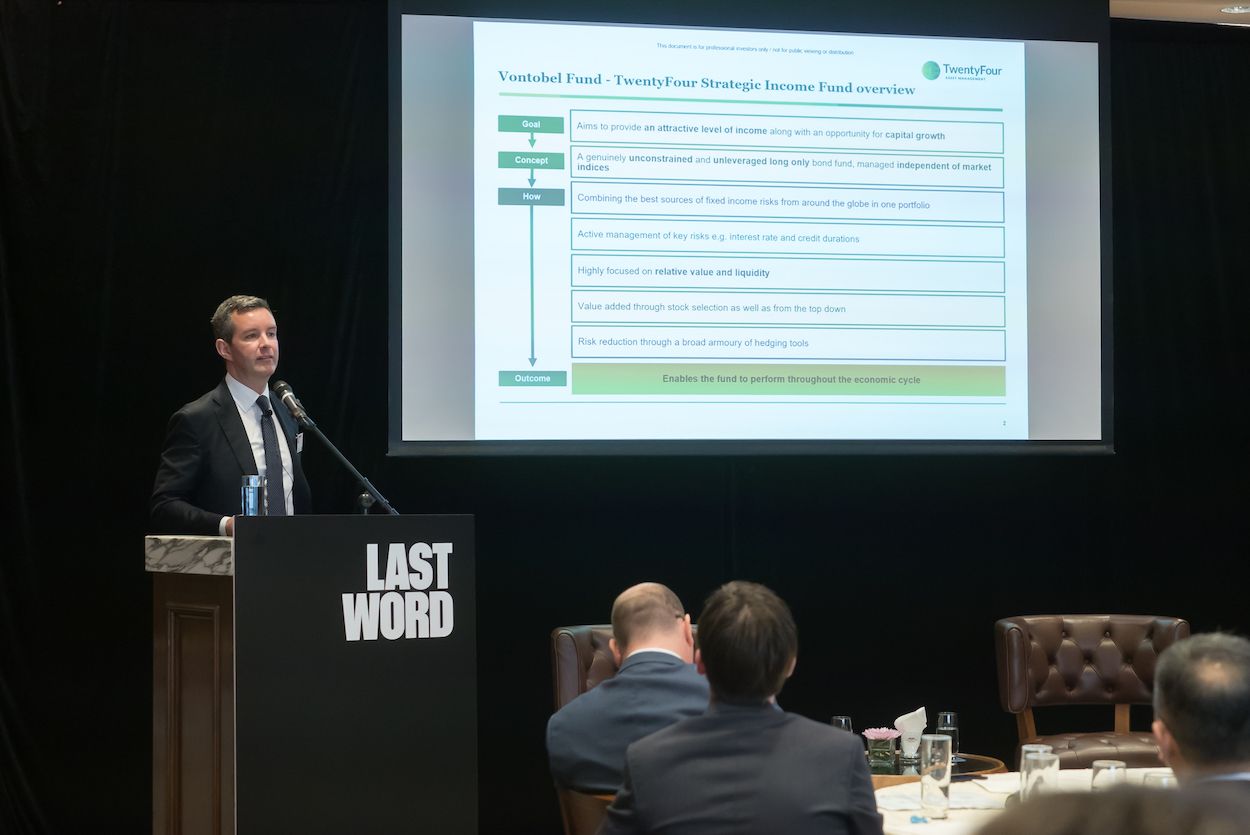 Presentation by Eoin Walsh, partner, portfolio manager, Vontobel