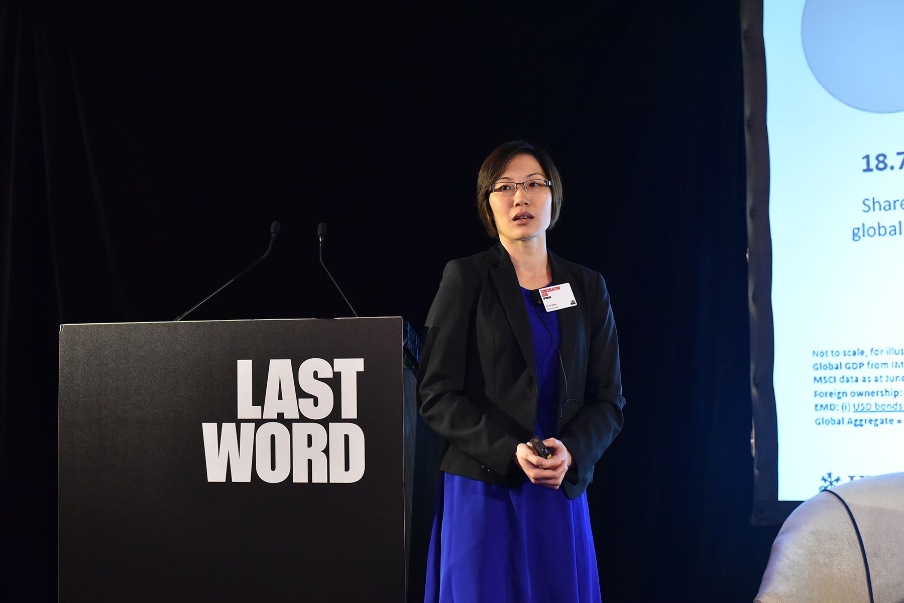 Presentation by Yii-Hui Wong, portfolio manager, UBS Asset Management