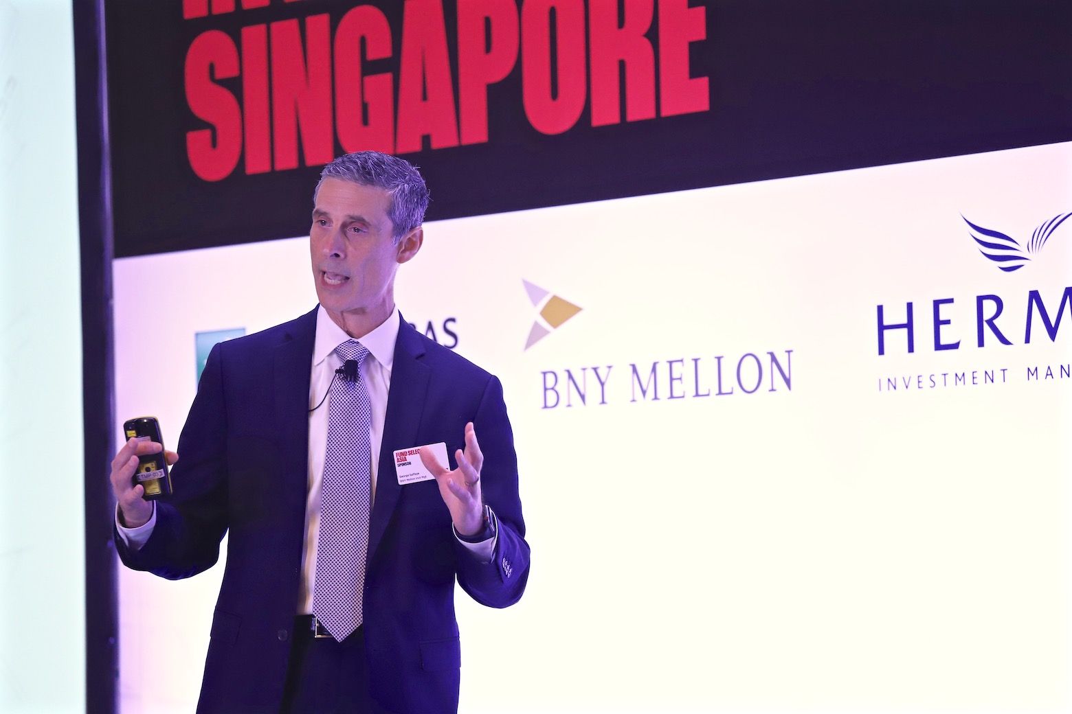 Presentation by George Saffaye, global investment strategist, BNY Mellon