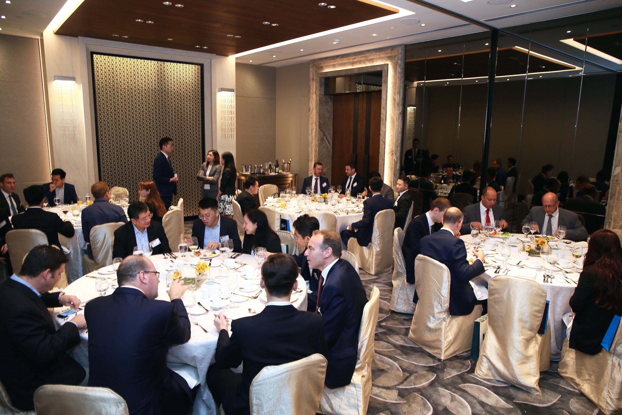 Networking lunch in Hong Kong