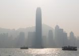 Serious Air Pollution in Hong Kong, China