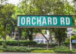 Orchard Road Sign, SIngapore