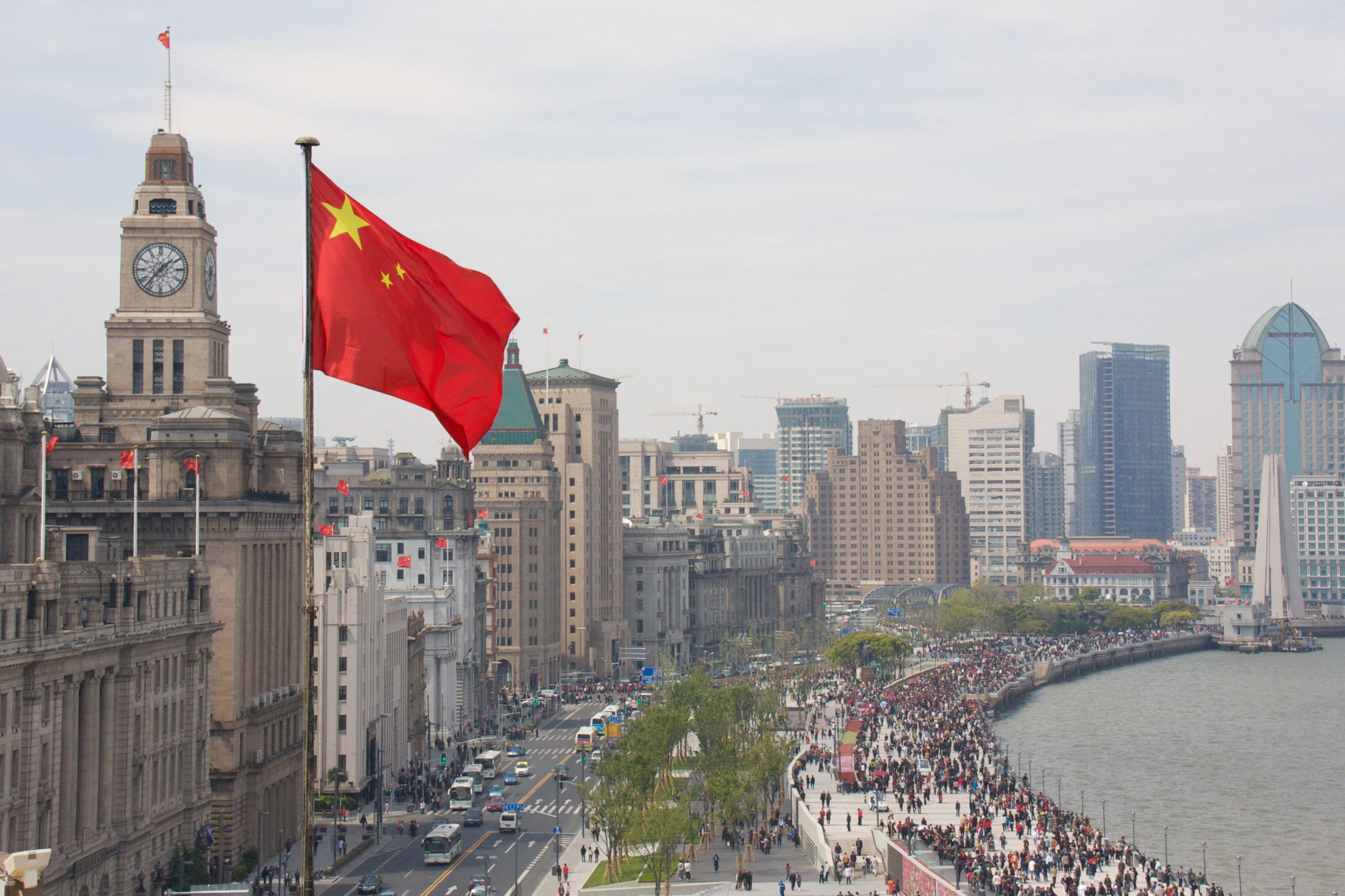 The Bund in Shanghai, China