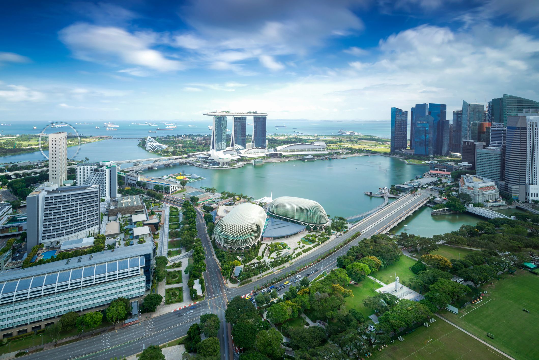 Singapore skyline