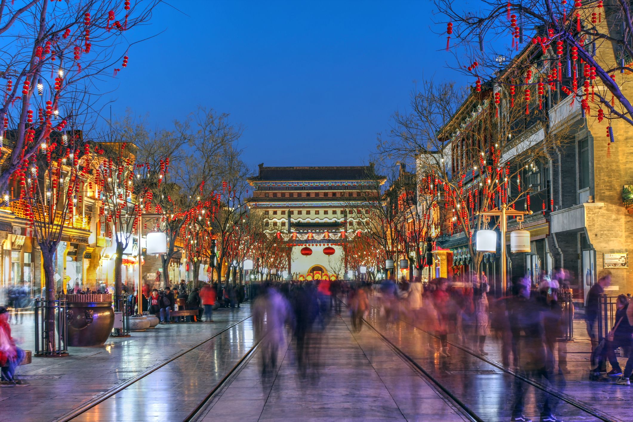 Qianmen street, Beijing, China