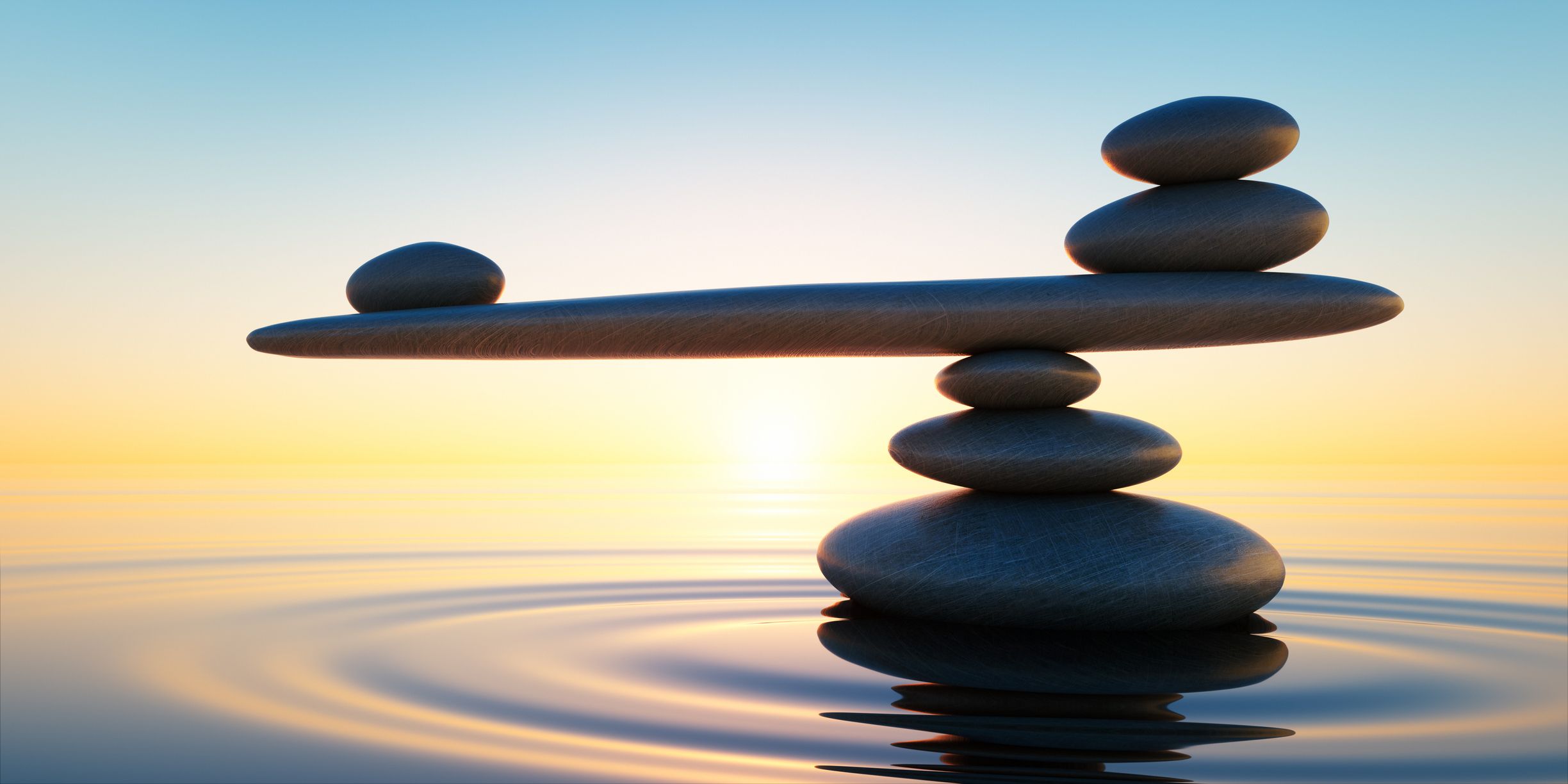 Seesaw Stack of Stones