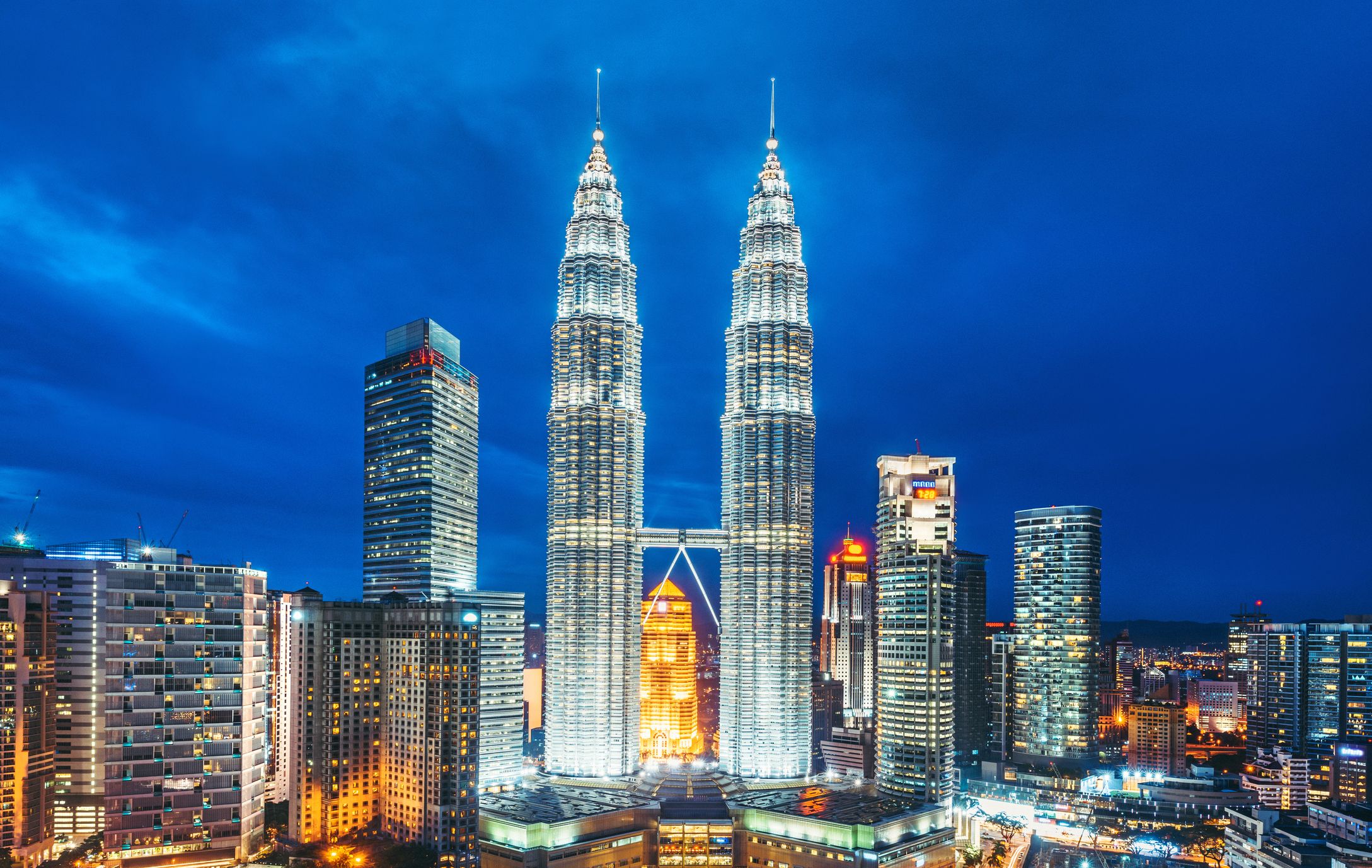 Kuala Lumpur at dusk