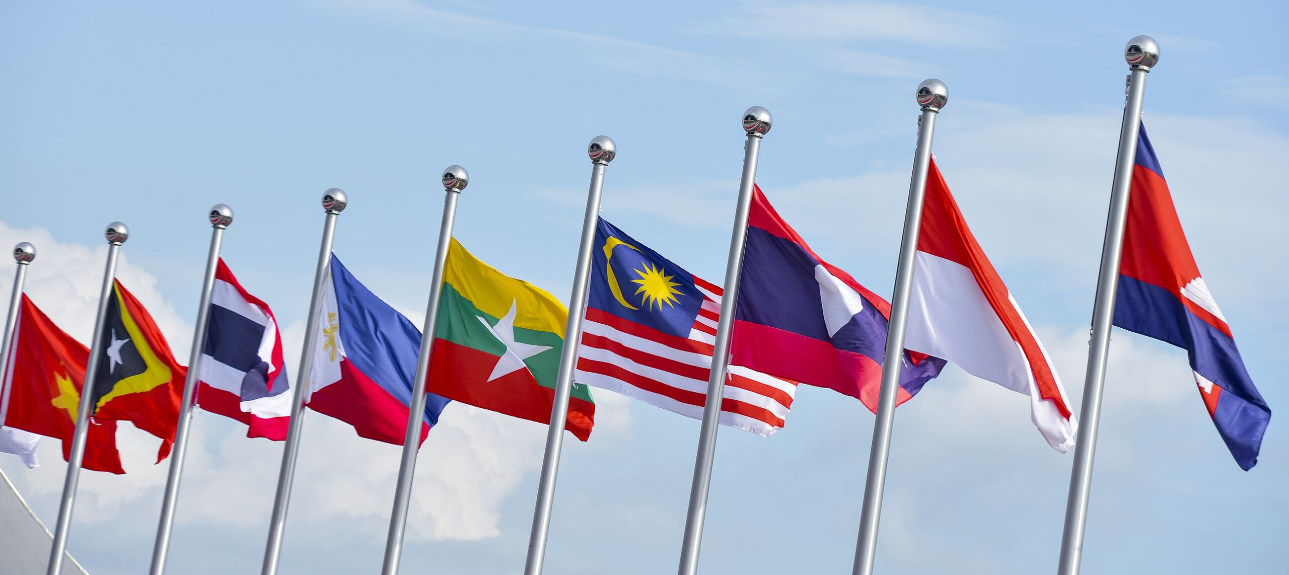 National flags of Southeast Asia countries