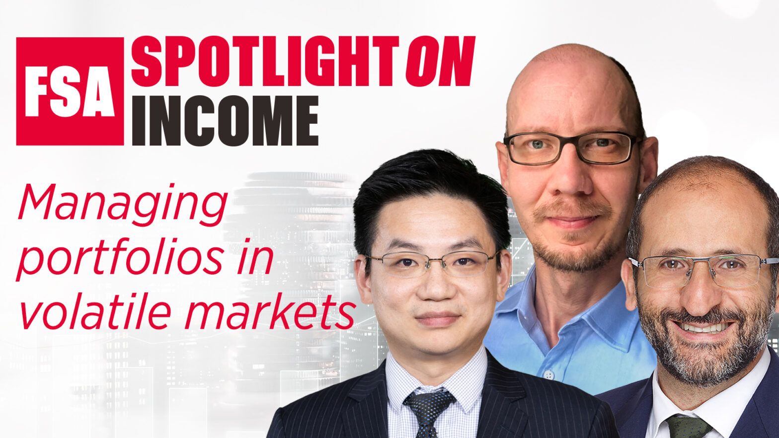 Managing portfolios in volatile markets