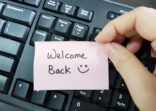 Welcome back employee to office during Covid-19 pandemic
