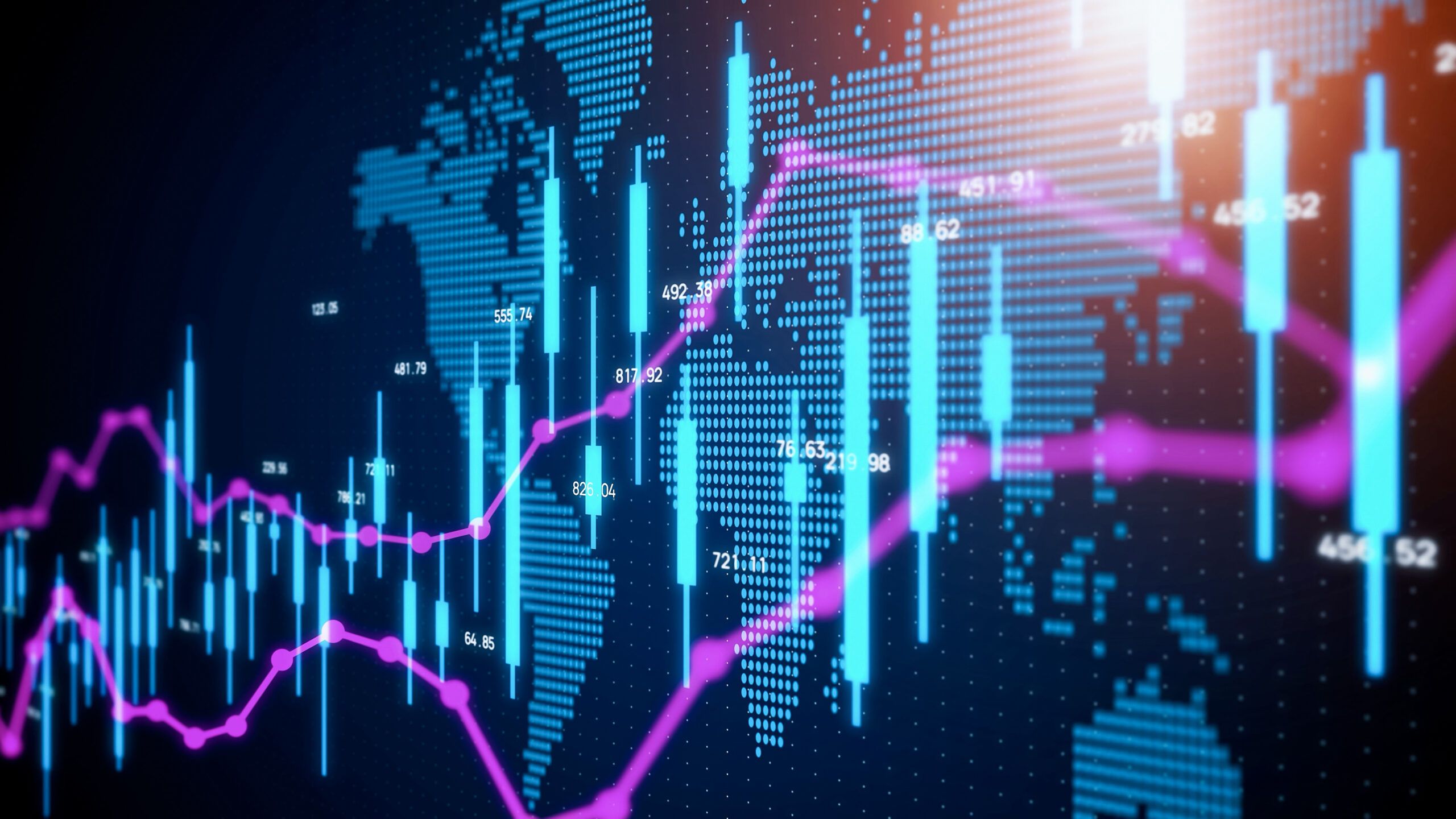 Global finance concept. Global market. Foreign exchange.