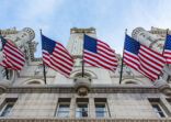 Donald Trump Hotel Washington DC Facade Exterior Entrance Lookin