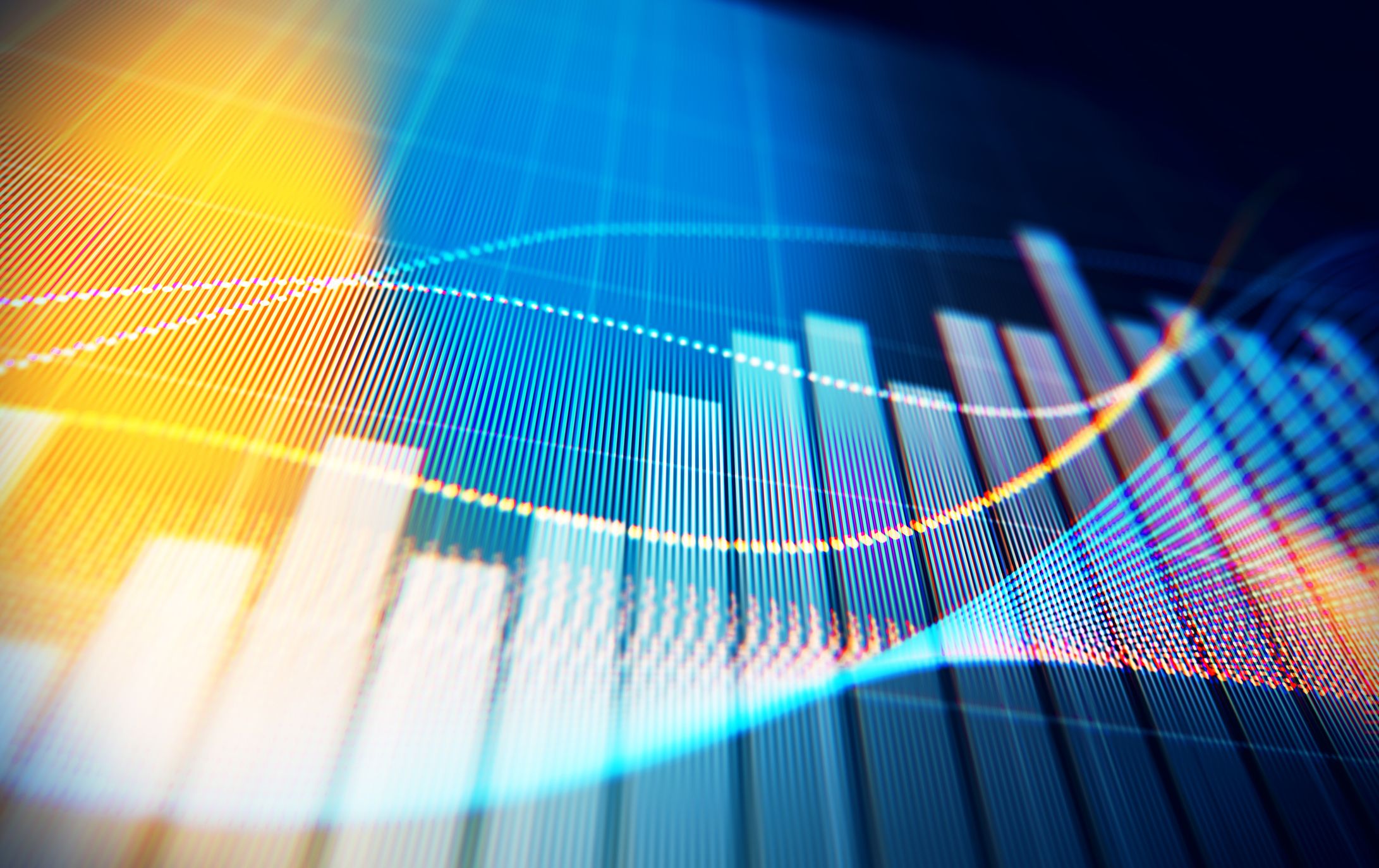 Financial and Technical Data Analysis Graph Showing Search Findings