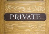 Private sign